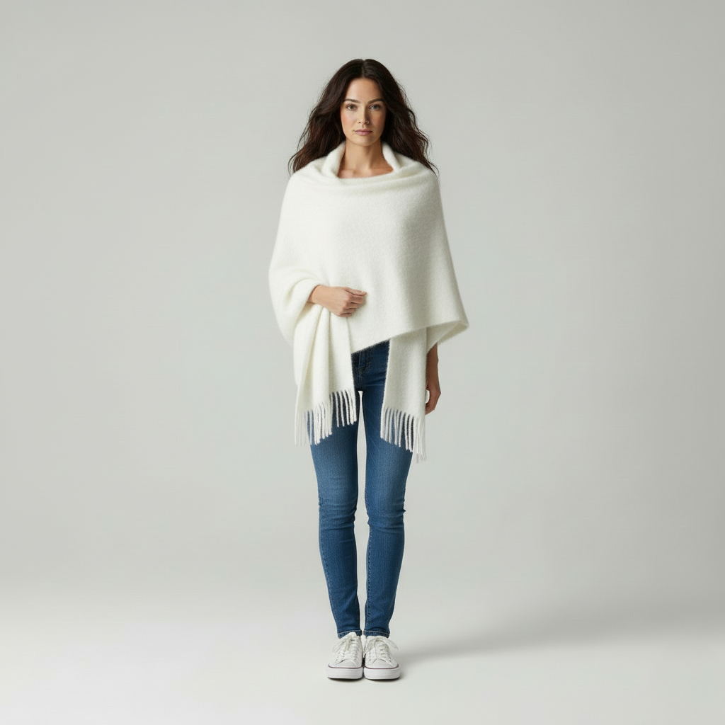 Luna | Dames Zachte Knit Wikkelvest