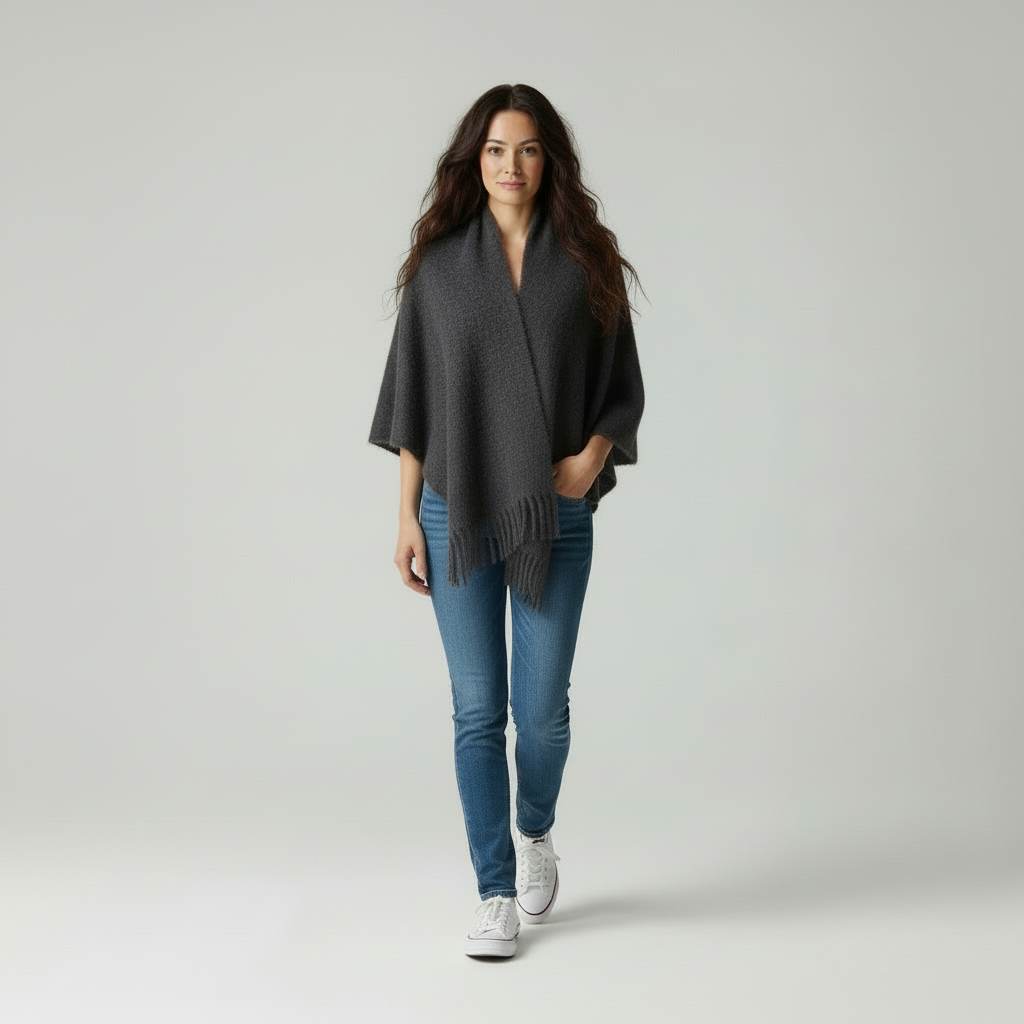 Luna | Dames Zachte Knit Wikkelvest