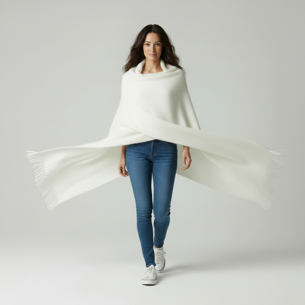 Luna | Dames Zachte Knit Wikkelvest